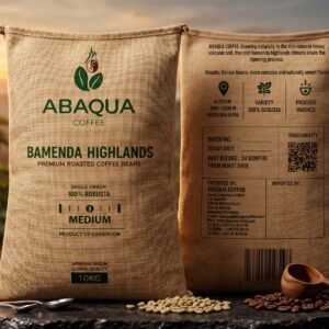 Roasted Coffee Whole Beans, Robusta 100%. Single Origin 10Kg